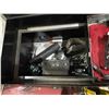 Image 4 : Commercial heavy-duty metal tools box with contents - approx. 5ft L x 2ft D x 2.5ft H