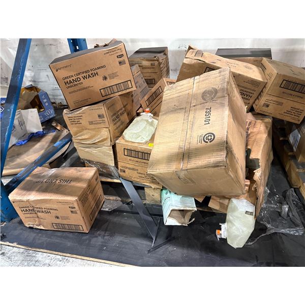 Pallet of assorted soap bags