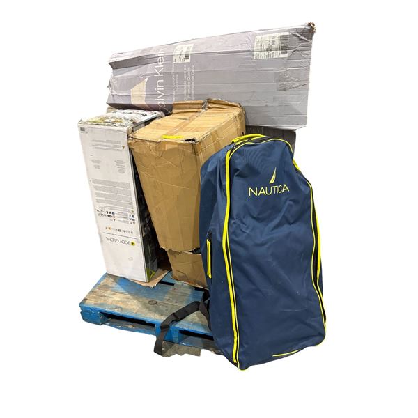 Pallet of Costco returns watersports rafts & gear