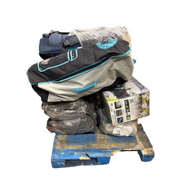 Pallet of Costco returns watersports rafts & gear