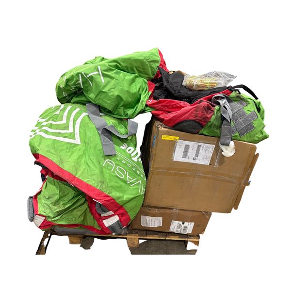 Pallet of Costco returns watersports rafts & gear