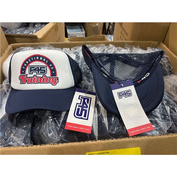 Box of F45 Heritage Trucker Caps - One Size approx. 100pcs
