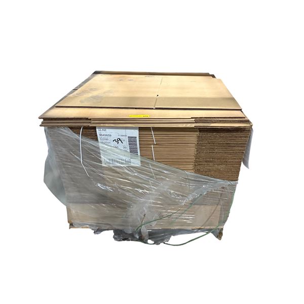 Pallet of Uine 24 x 20 x20 shipping cardboard boxes S-22589