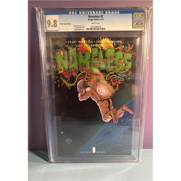 Nameless #2 CGC 9.8 Ghost Variant Image Comics 2015 Grant Morrison