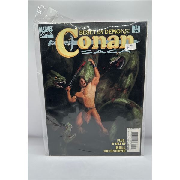 Conan Saga #88 (Marvel Comics, 1994) Beset by Demons! Kull the Destroyer
