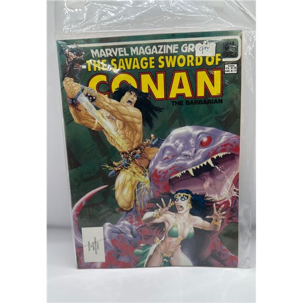 Savage Sword of Conan #98 Marvel Magazine (1982) Joe Jusko Cover Art