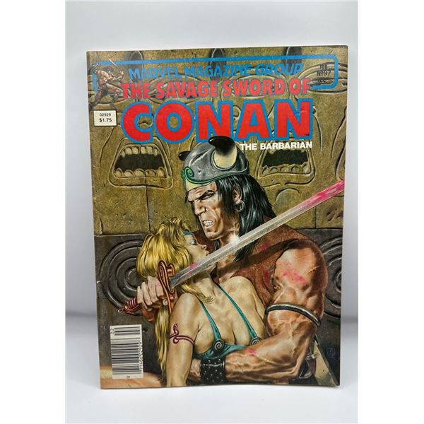 The Savage Sword of Conan #97 (Marvel Magazine Group, Feb 1984) B&W