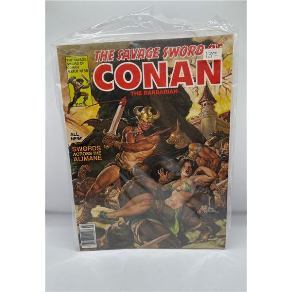 The Savage Sword of Conan the Barbarian #50 (Marvel, 1980) Nestor Redondo