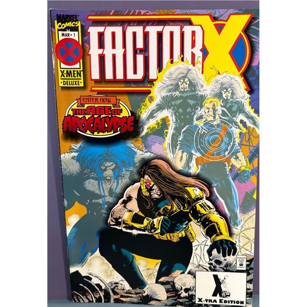 Factor X #1 (Mar 1995, Marvel) Age of Apocalypse, X-Men Deluxe Comic