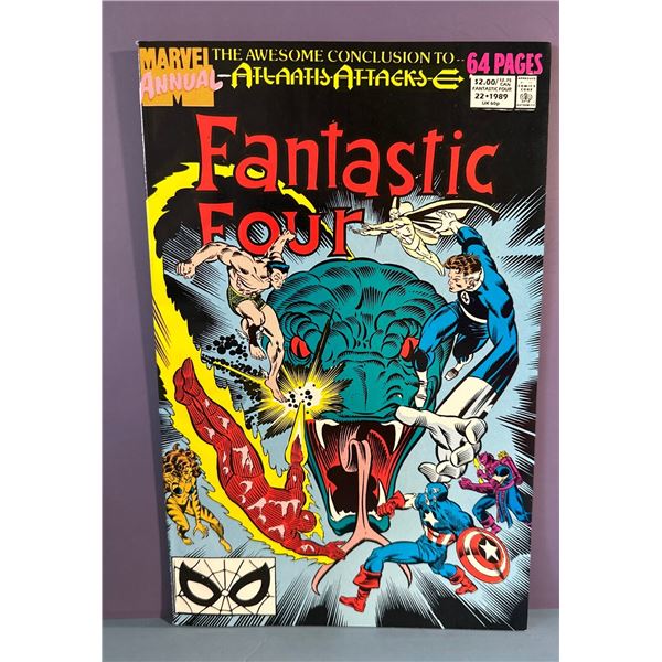 Fantastic Four Annual #22 (1989) Marvel Comics - Atlantis Attacks