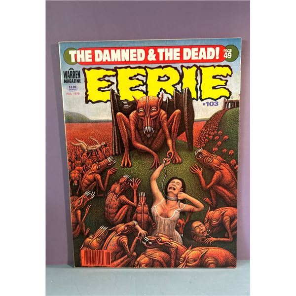 Eerie Magazine #103 (Warren, 1979) The Damned & The Dead! Star Wars Ad