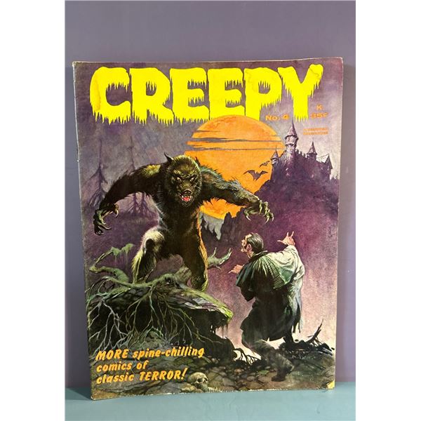 Creepy #4 (Warren, 1965) Classic Werewolf Cover by Frank Frazetta