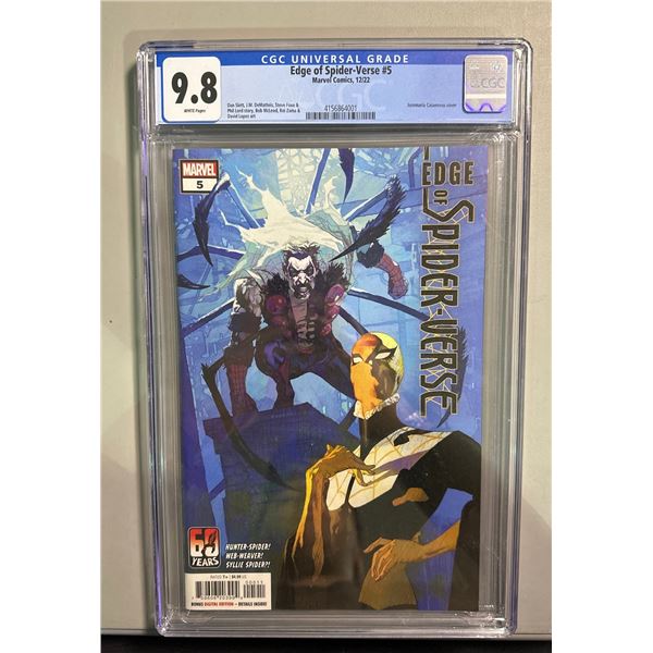 Edge of Spider-Verse #5 (Marvel, 2022) CGC 9.8 White Pages Comic Book