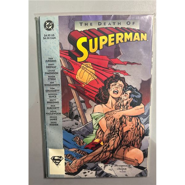 The Death of Superman (1993, DC Comics) Trade Paperback TPB Comic Book