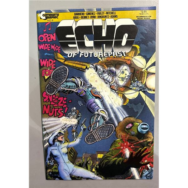 Echo of Futurepast #9 (Continuity Comics, 1986) Final Issue