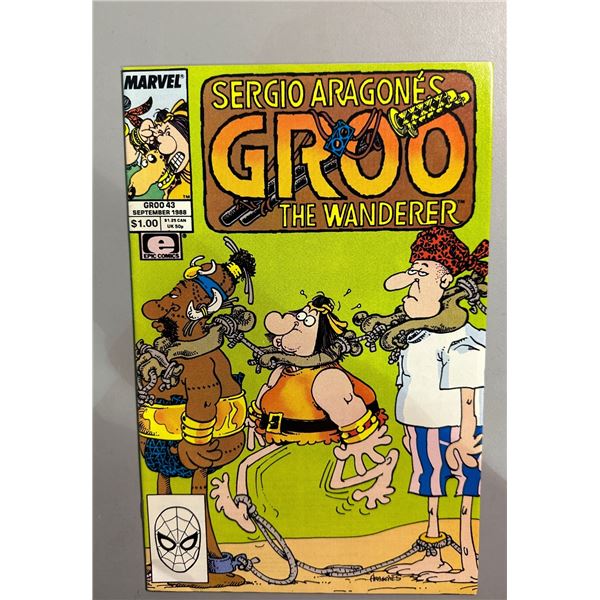 Groo The Wanderer #43 (Epic/Marvel, 1988) Metal Gear Ad Back