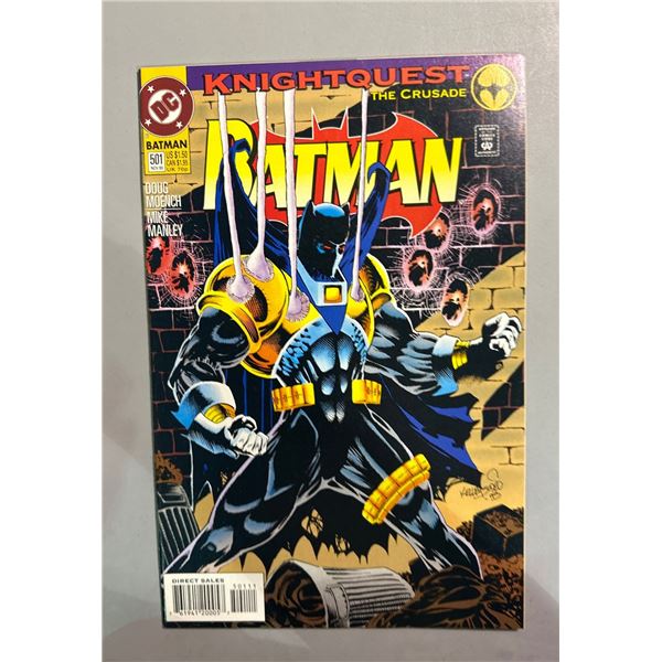 Batman #501 (1993) DC Comics Knightquest The Crusade 1st App Mekros