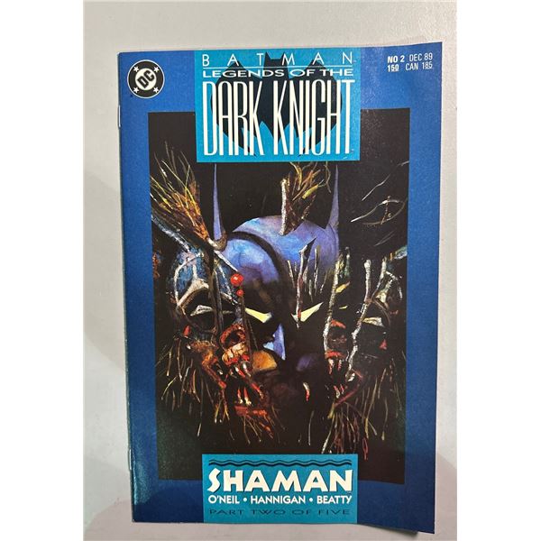 Batman: Legends of the Dark Knight #2 (DC, 1989) Shaman Part 2/5