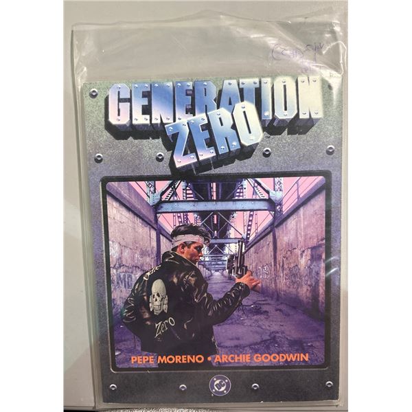Generation Zero (DC Comics, 1991) Graphic Novel by Pepe Moreno & Archie Goodwin