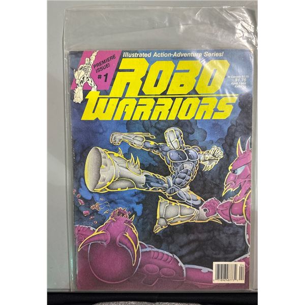 Robo Warriors #1 Premiere Issue Comic Book (K-Press, 1986)