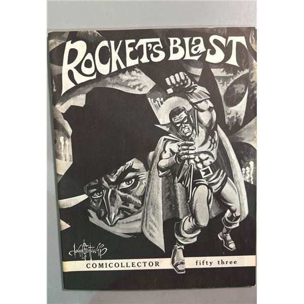 Rocket's Blast Comicollector #53 Fanzine (1967) John Fantucchio Cover