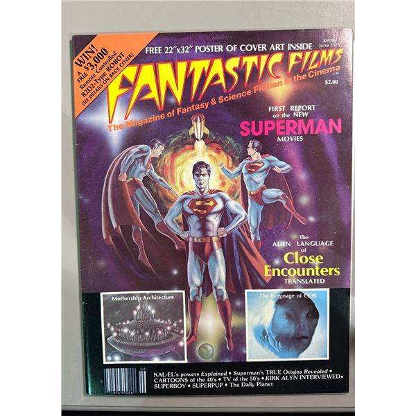 Fantastic Films Magazine June 1978 #2 Superman Close Encounters