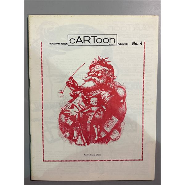1971 The Cartoon Museum cARToon Publication No. 4 - Nast's Santa Claus