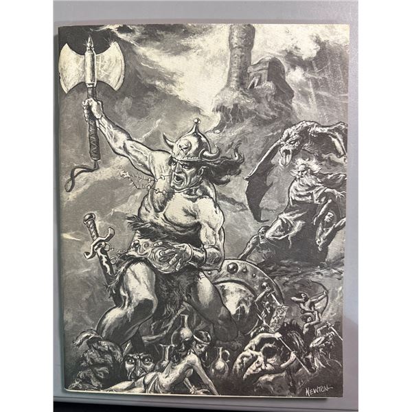 Don Newton Fantasy Barbarian Art Print from Kenneth Smith's Phantasmagoria '71