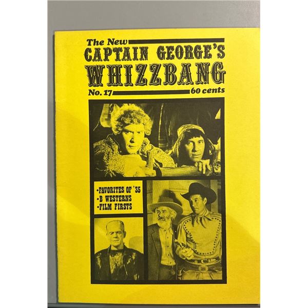 Captain George's Whizzbang No. 17 (1974) Film & Nostalgia Fanzine