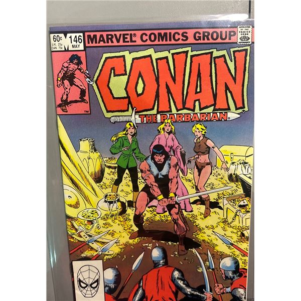 Conan the Barbarian #146 (Marvel, 1983) Star Wars Jedi Arena Back Ad