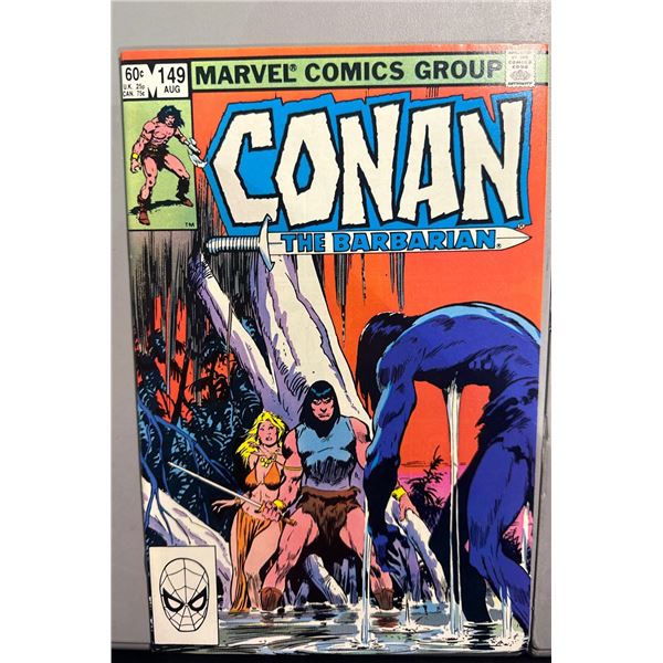 Conan the Barbarian #149 (Marvel, 1983) Frogger Video Game Ad Back