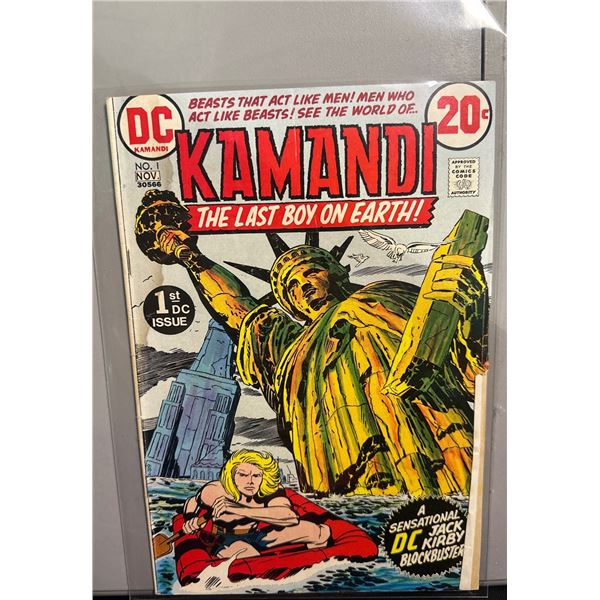 Kamandi The Last Boy on Earth! #1 DC Comics 1972 1st Issue Jack Kirby