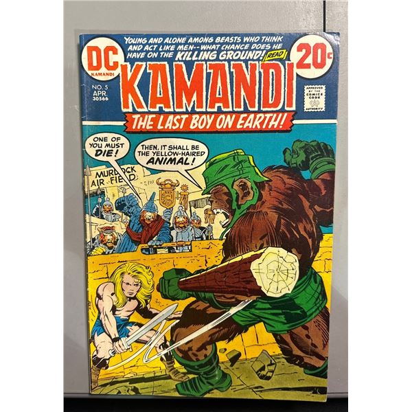Kamandi: The Last Boy on Earth! #5 (DC Comics, 1973) Jack Kirby