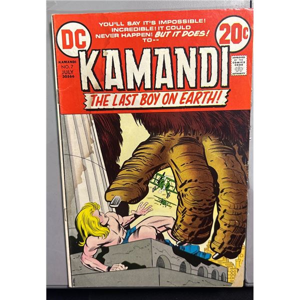 Kamandi The Last Boy on Earth #7 (DC, 1973) Comic Book - Jack Kirby