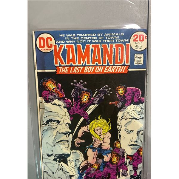 Kamandi: The Last Boy on Earth! #8 (DC Comics, 1973) Jack Kirby Art