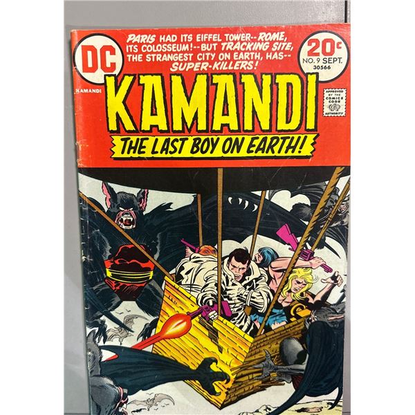 Kamandi: The Last Boy on Earth! #9 (DC Comics, 1973) by Jack Kirby