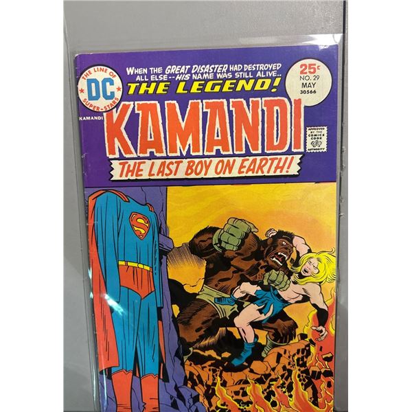 Kamandi, The Last Boy on Earth! #29 (DC, 1975) Jack Kirby Art, Superman