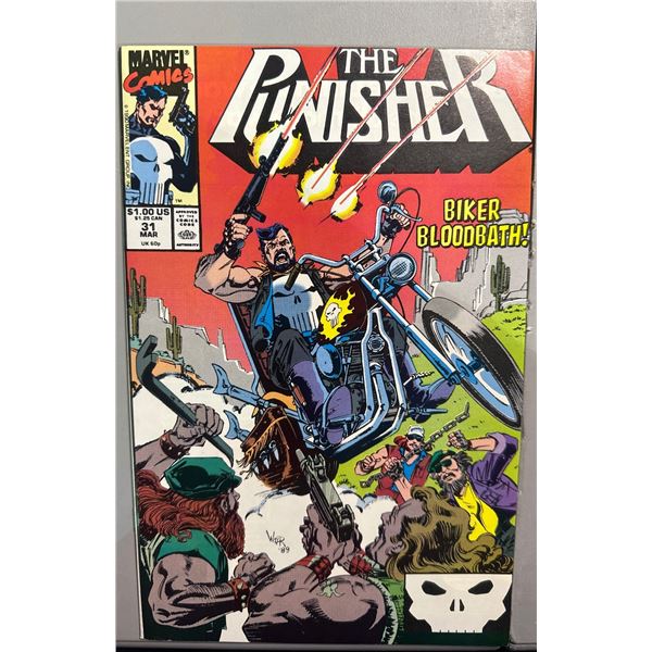 The Punisher #31 Biker Bloodbath! (Marvel Comics, March 1990)