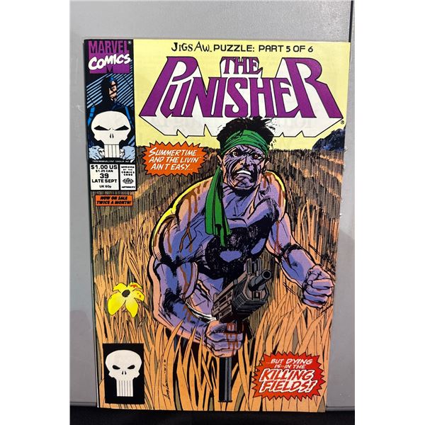 The Punisher Vol. 2 #39 (Marvel, 1990) Jigsaw Puzzle Part 5 Comic Book
