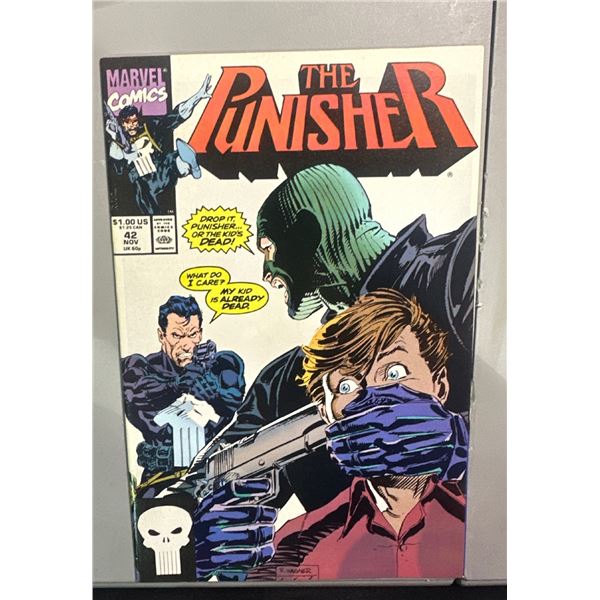 The Punisher #42 (Nov 1990) Marvel Comics - "Dungeon!" Game Ad on Back