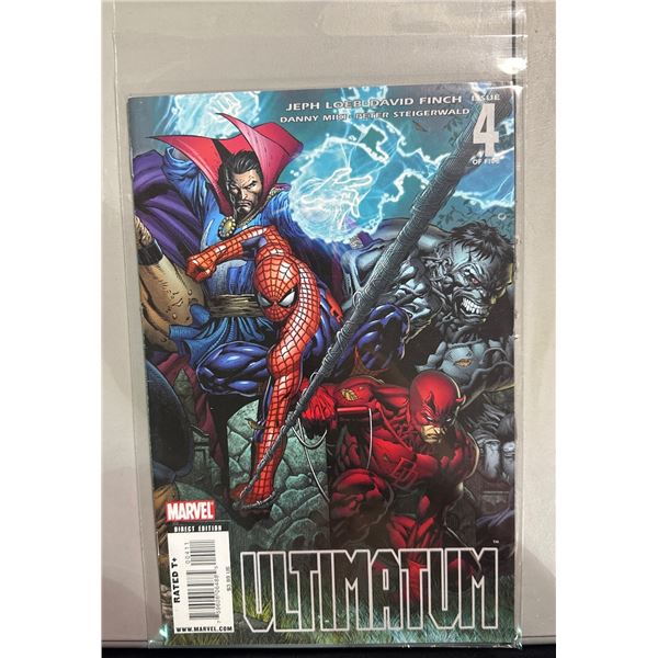 Marvel Comics Ultimatum #4 (2009) Jeph Loeb & David Finch Direct Edition