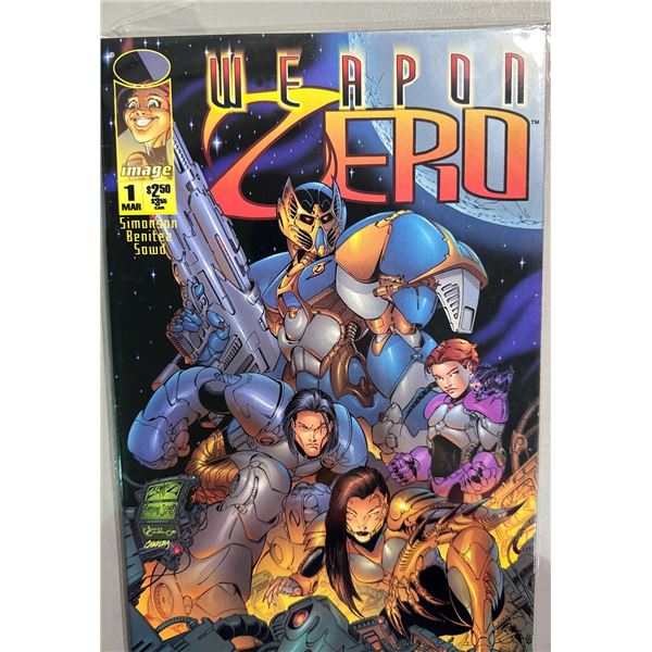 Weapon Zero #1 & Grifter/Badrock #1 Image Comic