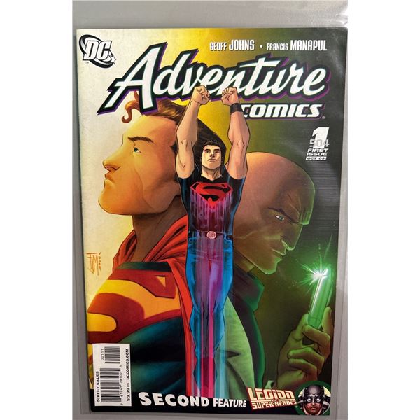 Adventure Comics #1 (2009) 1st Issue DC Comics Geoff Johns Francis Manapul