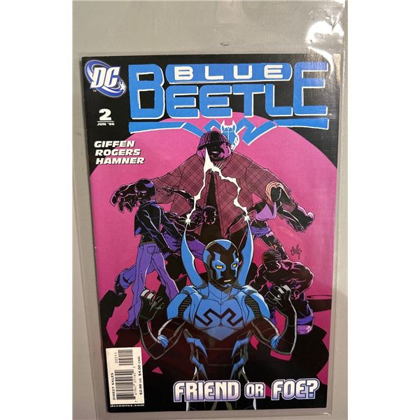 Blue Beetle #2 (2006) DC Comics - Giffen, Rogers, Hamner - Friend or Foe?