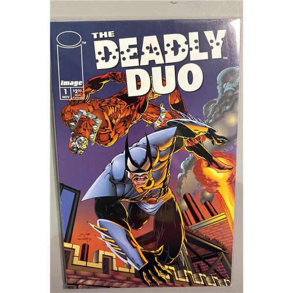 The Deadly Duo #1 (1995) & Black Ops #1 (1996) Image Comic