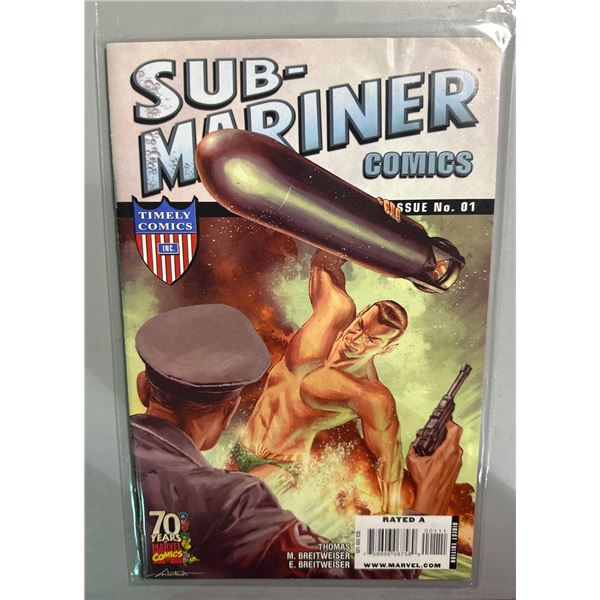 Sub-Mariner Comics 70th Anniversary Special #1 (2009 Marvel) Alex Ross