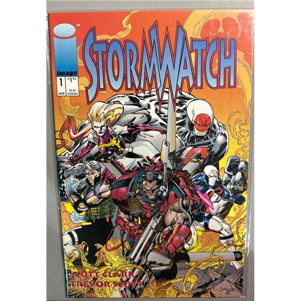 Stormwatch #1 (Image Comics, 1993) 1st Appearance of Stormwatch Team