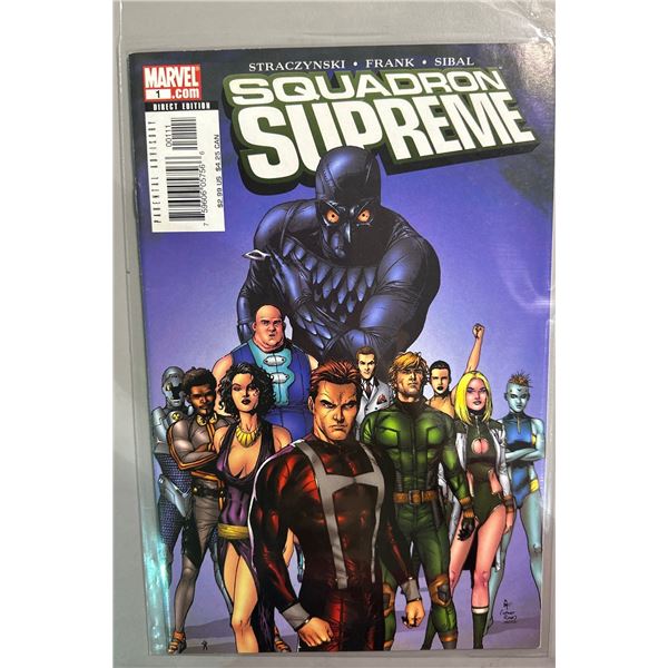 Squadron Supreme #1 (2006 Marvel Comics) Straczynski Frank Sibal