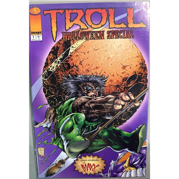 Troll Halloween Special #1 & Shadowhawk II #1 Comic Lot - Image Comics