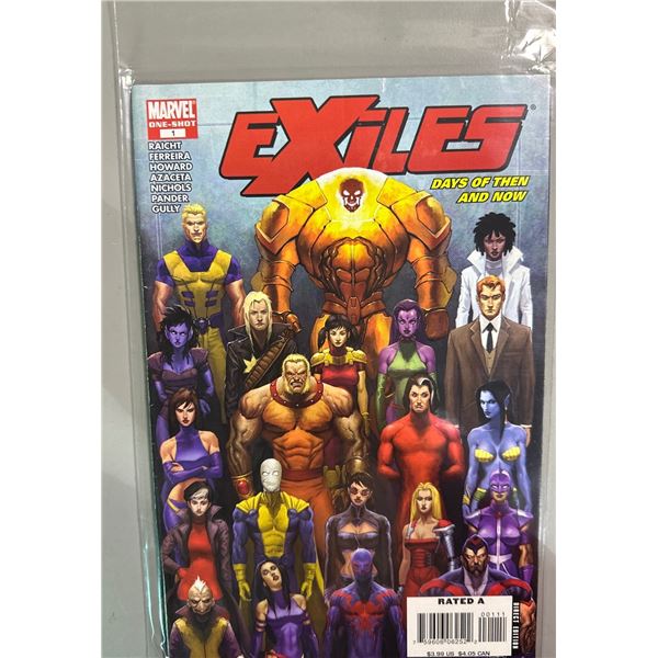 Exiles: Days of Then and Now #1 One-Shot (Marvel, 2008) Comic Book